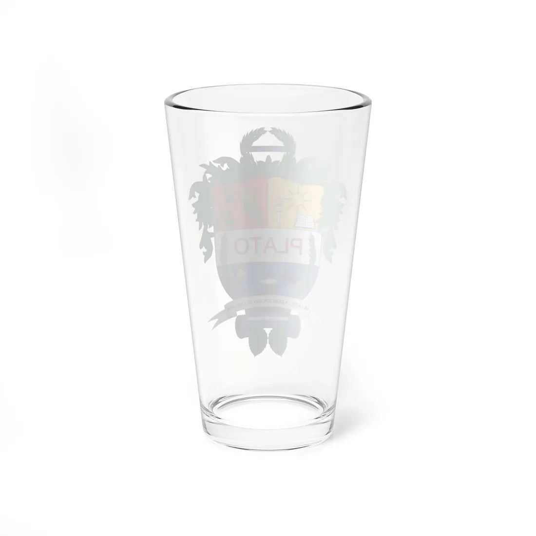Escudo de Plato Magdalena (Colombia) (Coat of Arms) Pint Glass 16oz - Go Mug Yourself