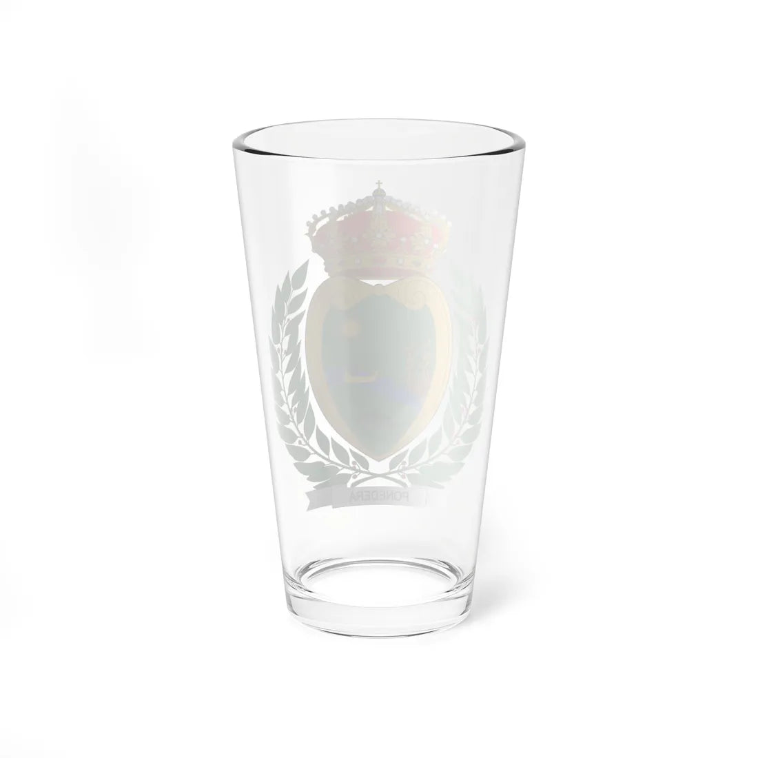 Escudo de Ponedera (Colombia) (Coat of Arms) Pint Glass 16oz - Go Mug Yourself