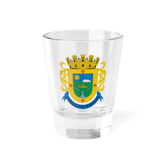 Escudo de Popayán (Colombia) (Coat of Arms) Shot Glass 1.5oz 1.5oz - Go Mug Yourself