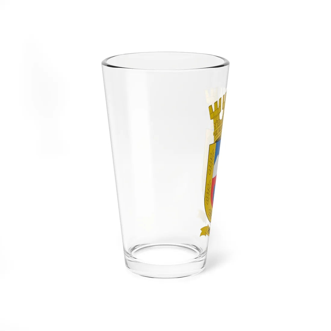 Escudo de Portezuelo Chile (Chile) (Coat of Arms) Pint Glass 16oz - Go Mug Yourself