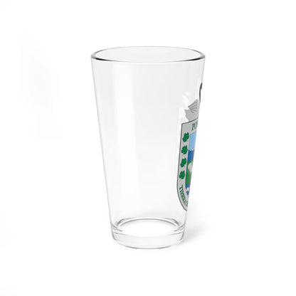 Escudo de Porvenir (Chile) (Coat of Arms) Pint Glass 16oz - Go Mug Yourself