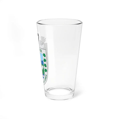 Escudo de Porvenir (Chile) (Coat of Arms) Pint Glass 16oz - Go Mug Yourself