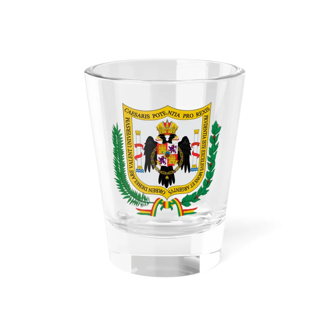 Escudo de Potosí (Bolivia) (Coat of Arms) Shot Glass 1.5oz 1.5oz - Go Mug Yourself