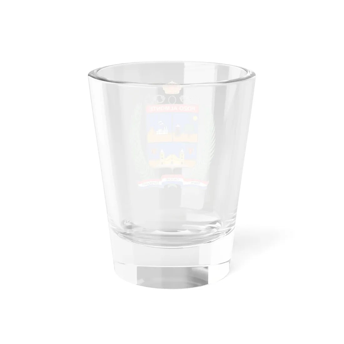Escudo de Pozo Almonte (Chile) (Coat of Arms) Shot Glass 1.5oz - Go Mug Yourself