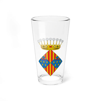Escudo de Prades (Spain) (Coat of Arms) Pint Glass 16oz 16oz - Go Mug Yourself