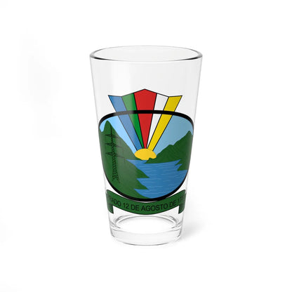 Escudo de Prado - Tolima (Colombia) (Coat of Arms) Pint Glass 16oz 16oz - Go Mug Yourself