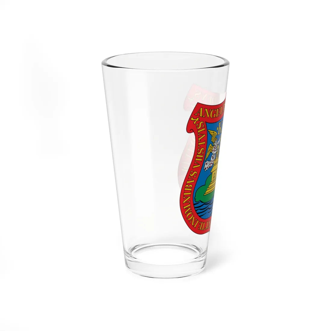 Escudo de Puebla TVH (Costa Rica) (Coat of Arms) Pint Glass 16oz - Go Mug Yourself