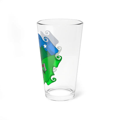 Escudo de Pueblo Rico - Risaralda (Colombia) (Coat of Arms) Pint Glass 16oz - Go Mug Yourself