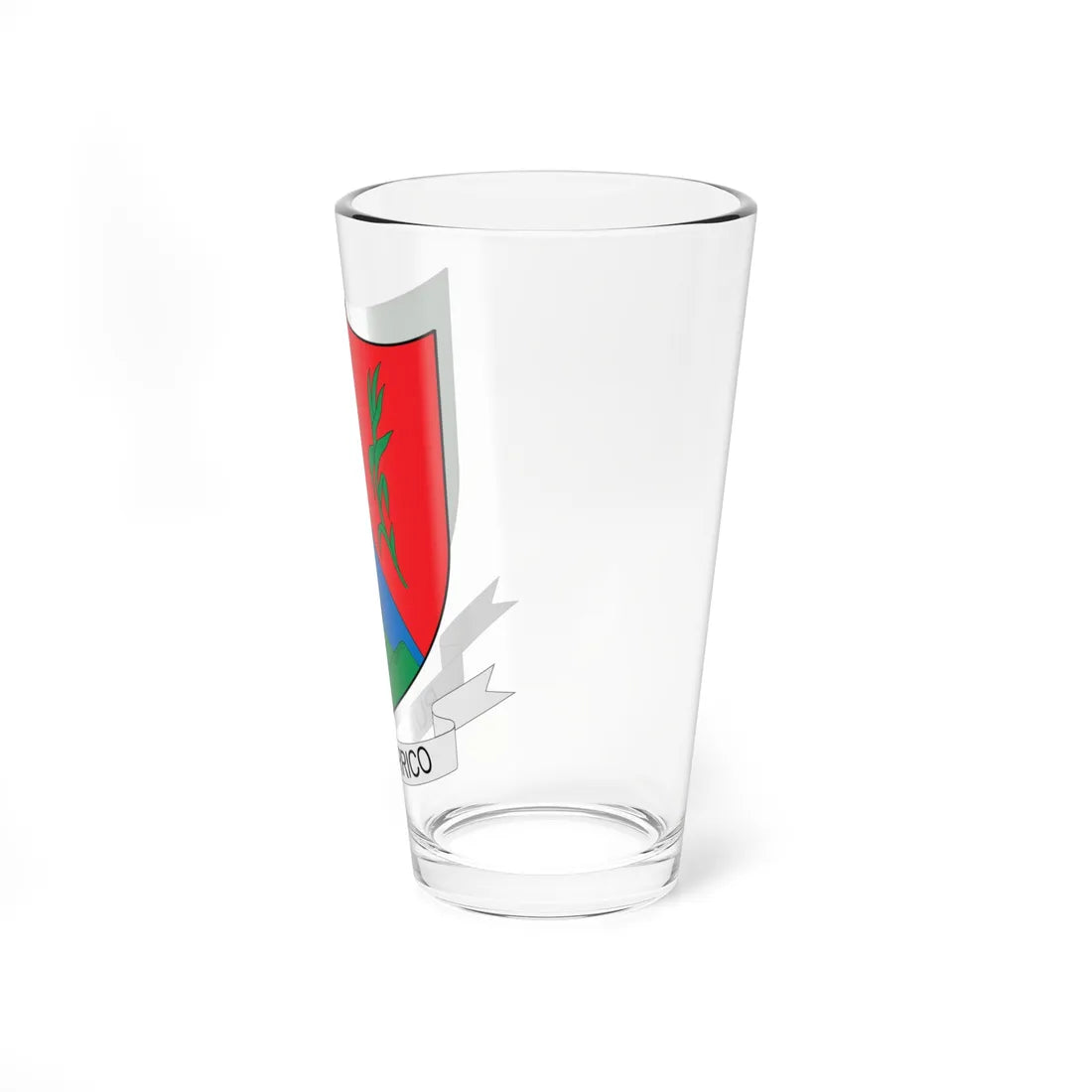 Escudo de Pueblorrico (Colombia) (Coat of Arms) Pint Glass 16oz - Go Mug Yourself