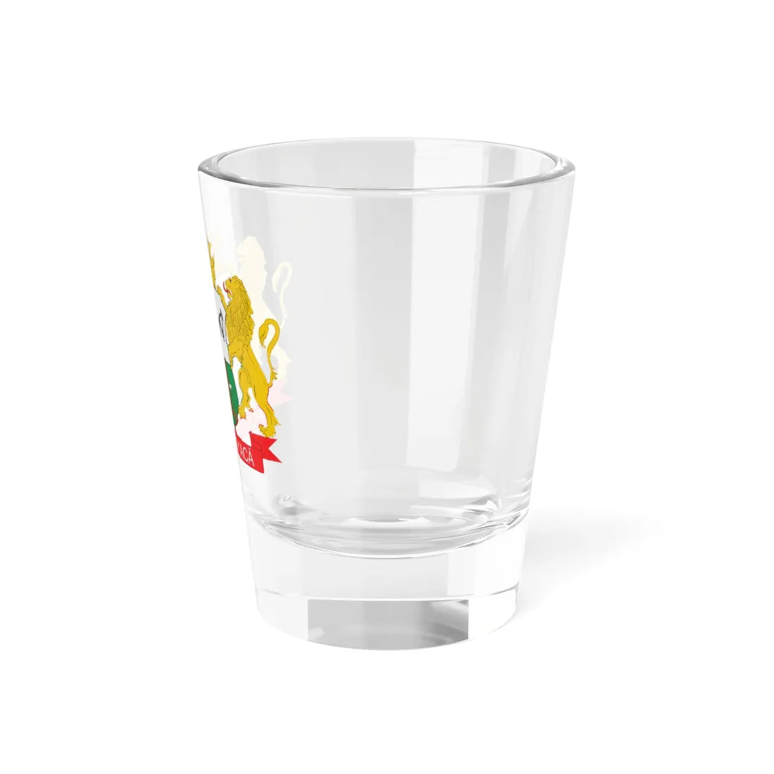 Escudo de Puerto Boyacá (Colombia) (Coat of Arms) Shot Glass 1.5oz - Go Mug Yourself