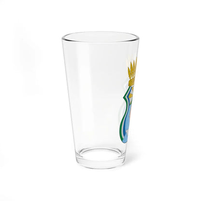 Escudo de Puerto Nariño (Colombia) (Coat of Arms) Pint Glass 16oz - Go Mug Yourself