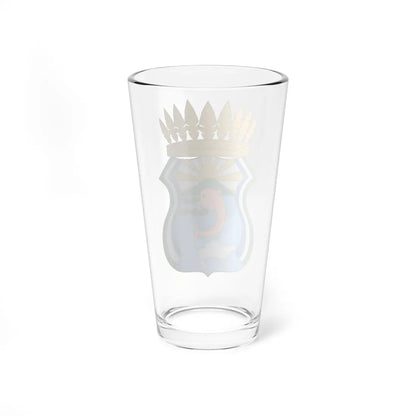 Escudo de Puerto Nariño (Colombia) (Coat of Arms) Pint Glass 16oz - Go Mug Yourself
