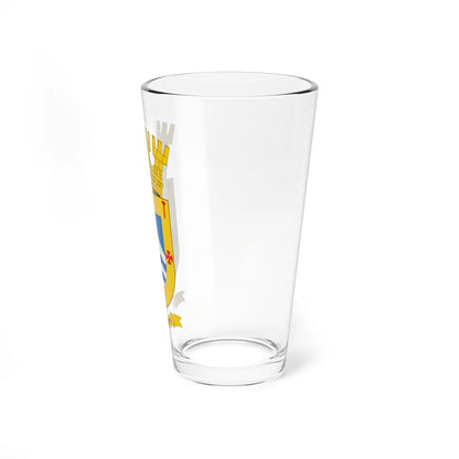 Escudo de Puerto Octay (Chile) (Coat of Arms) Pint Glass 16oz - Go Mug Yourself