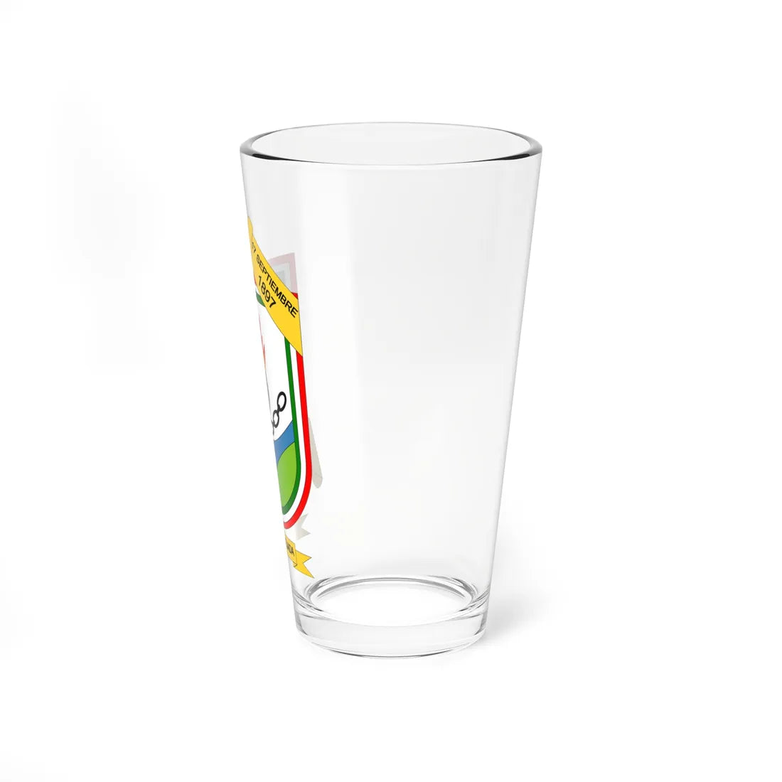 Escudo de Puerto Tejada - Cauca (Colombia) (Coat of Arms) Pint Glass 16oz - Go Mug Yourself