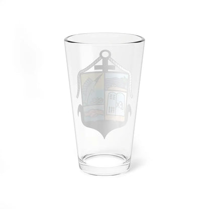 Escudo de Puerto Vallarta (Mexico) (Coat of Arms) Pint Glass 16oz - Go Mug Yourself