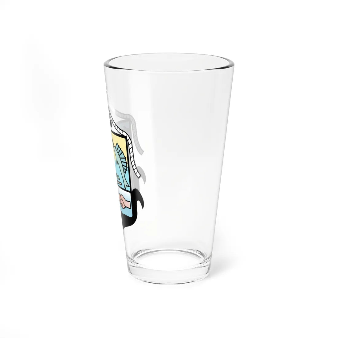 Escudo de Puerto Vallarta (Mexico) (Coat of Arms) Pint Glass 16oz - Go Mug Yourself