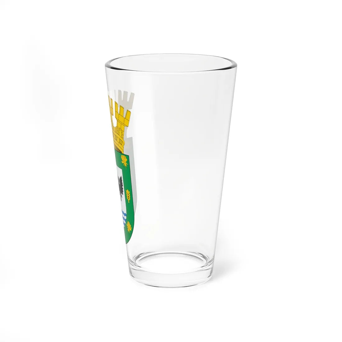 Escudo de Puerto Varas (Chile) (Coat of Arms) Pint Glass 16oz - Go Mug Yourself