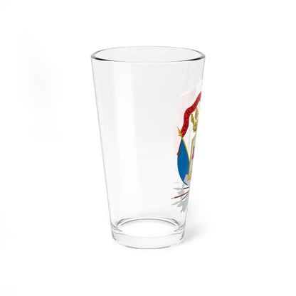Escudo de Puno (Equatorial Guinea) (Coat of Arms) Pint Glass 16oz - Go Mug Yourself