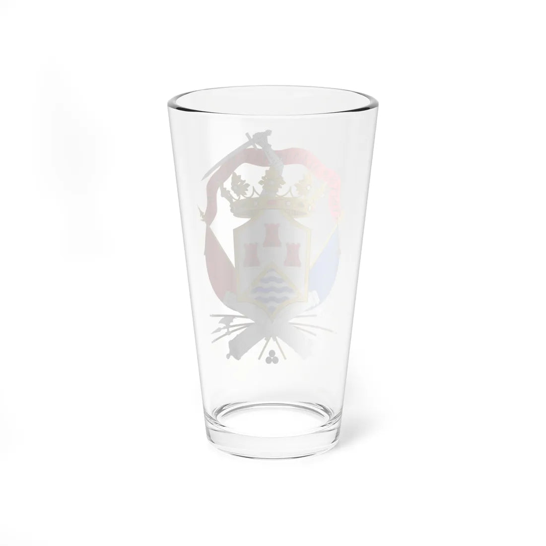 Escudo de Puno (Equatorial Guinea) (Coat of Arms) Pint Glass 16oz - Go Mug Yourself