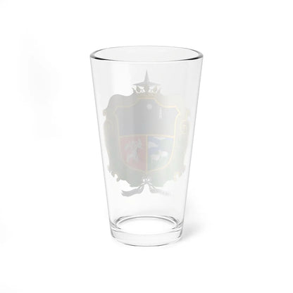 Escudo de Punta Arenas (Chile) (Coat of Arms) Pint Glass 16oz - Go Mug Yourself