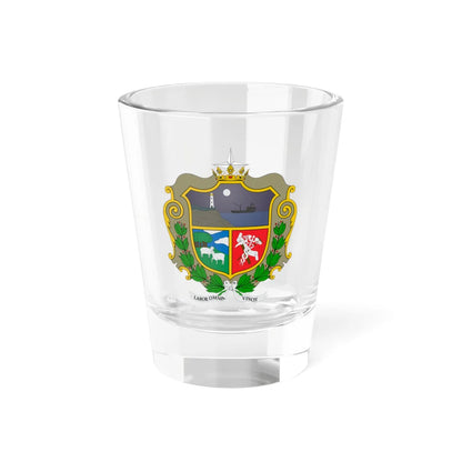 Escudo de Punta Arenas (Chile) (Coat of Arms) Shot Glass 1.5oz 1.5oz - Go Mug Yourself