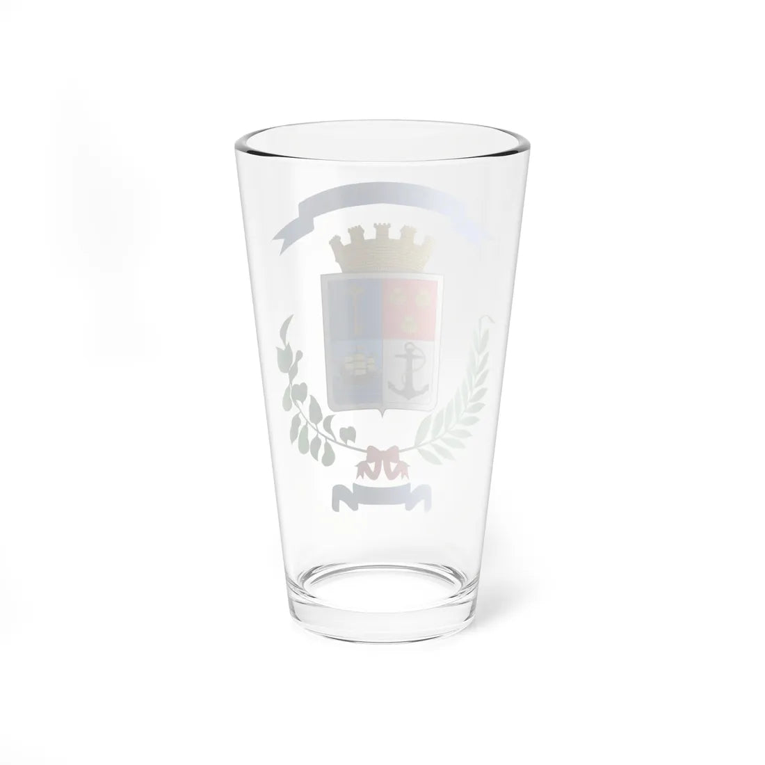 Escudo de Puntarenas (Costa Rica) (Coat of Arms) Pint Glass 16oz - Go Mug Yourself