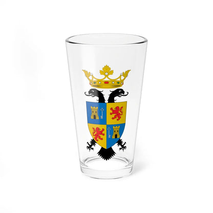 Escudo de Purchena (Spain) (Coat of Arms) Pint Glass 16oz 16oz - Go Mug Yourself