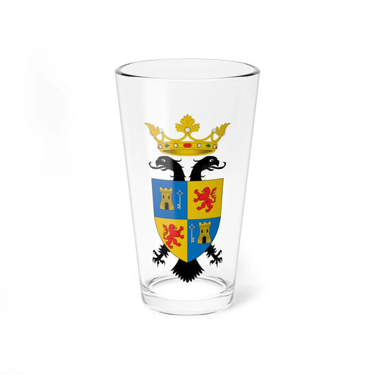 Escudo de Purchena (Spain) (Coat of Arms) Pint Glass 16oz 16oz - Go Mug Yourself