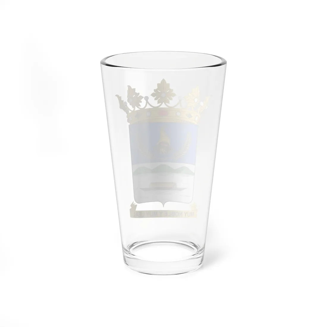 Escudo de Purificacion (Colombia) (Coat of Arms) Pint Glass 16oz - Go Mug Yourself