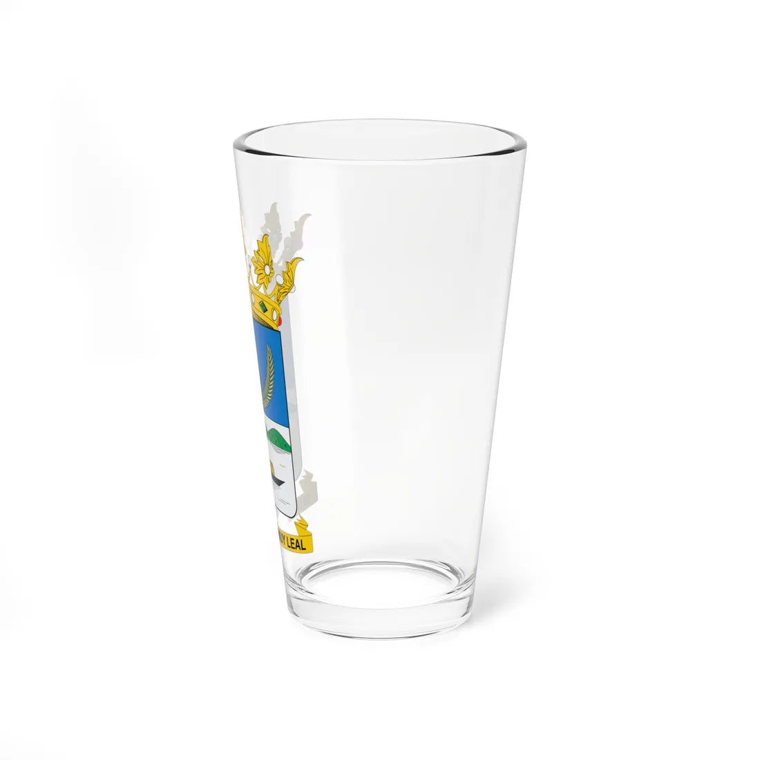 Escudo de Purificacion (Colombia) (Coat of Arms) Pint Glass 16oz - Go Mug Yourself