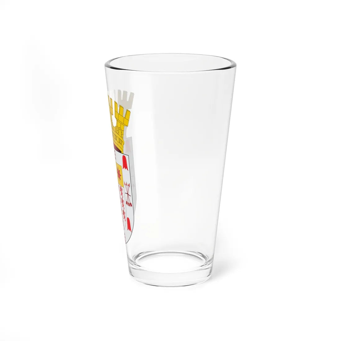 Escudo de Purén (Chile) (Coat of Arms) Pint Glass 16oz - Go Mug Yourself