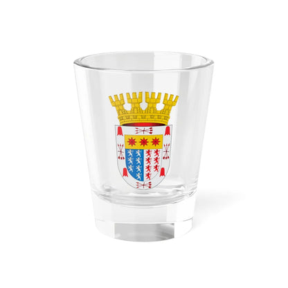 Escudo de Purén (Chile) (Coat of Arms) Shot Glass 1.5oz 1.5oz - Go Mug Yourself