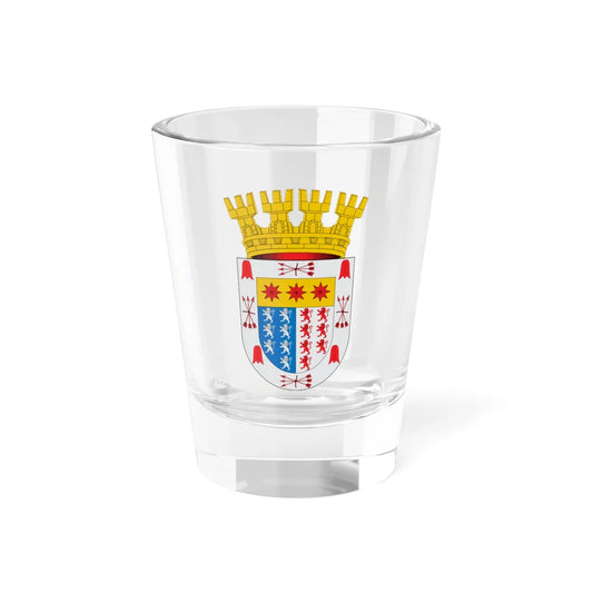 Escudo de Purén (Chile) (Coat of Arms) Shot Glass 1.5oz 1.5oz - Go Mug Yourself