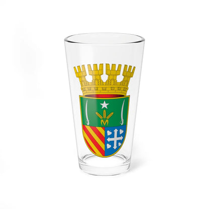 Escudo de Putaendo (Chile) (Coat of Arms) Pint Glass 16oz 16oz - Go Mug Yourself