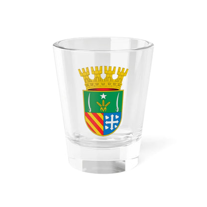 Escudo de Putaendo (Chile) (Coat of Arms) Shot Glass 1.5oz 1.5oz - Go Mug Yourself