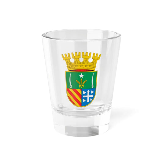 Escudo de Putaendo (Chile) (Coat of Arms) Shot Glass 1.5oz 1.5oz - Go Mug Yourself