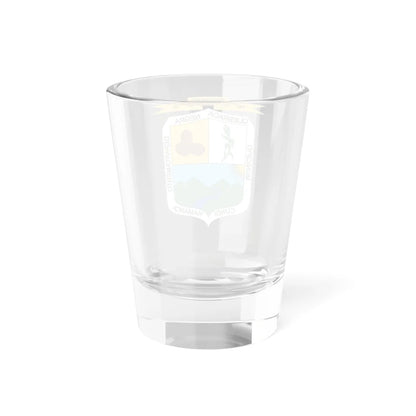 Escudo de Quebradanegra (Colombia) (Coat of Arms) Shot Glass 1.5oz - Go Mug Yourself