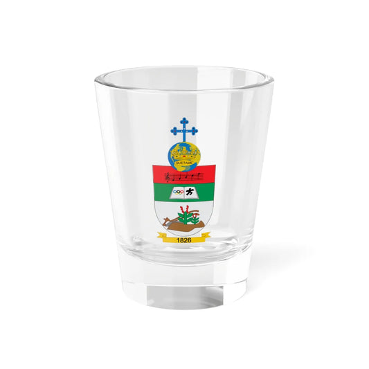 Escudo de Quetame (Colombia) (Coat of Arms) Shot Glass 1.5oz 1.5oz - Go Mug Yourself