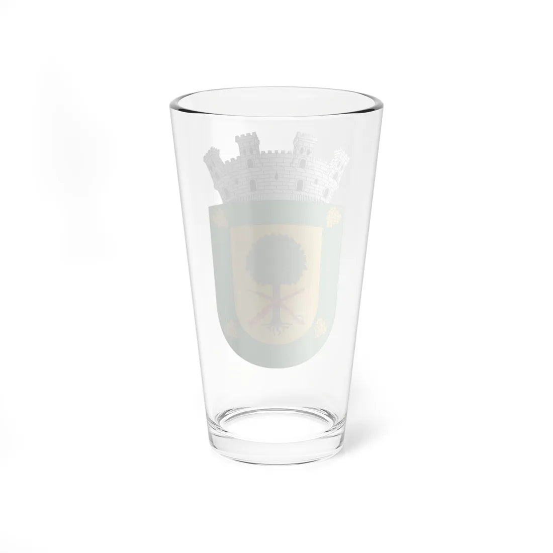 Escudo de Quillón (Chile) (Coat of Arms) Pint Glass 16oz - Go Mug Yourself