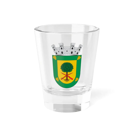 Escudo de Quillón (Chile) (Coat of Arms) Shot Glass 1.5oz 1.5oz - Go Mug Yourself