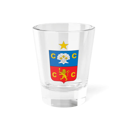 Escudo de Quillota (Chile) (Coat of Arms) Shot Glass 1.5oz 1.5oz - Go Mug Yourself