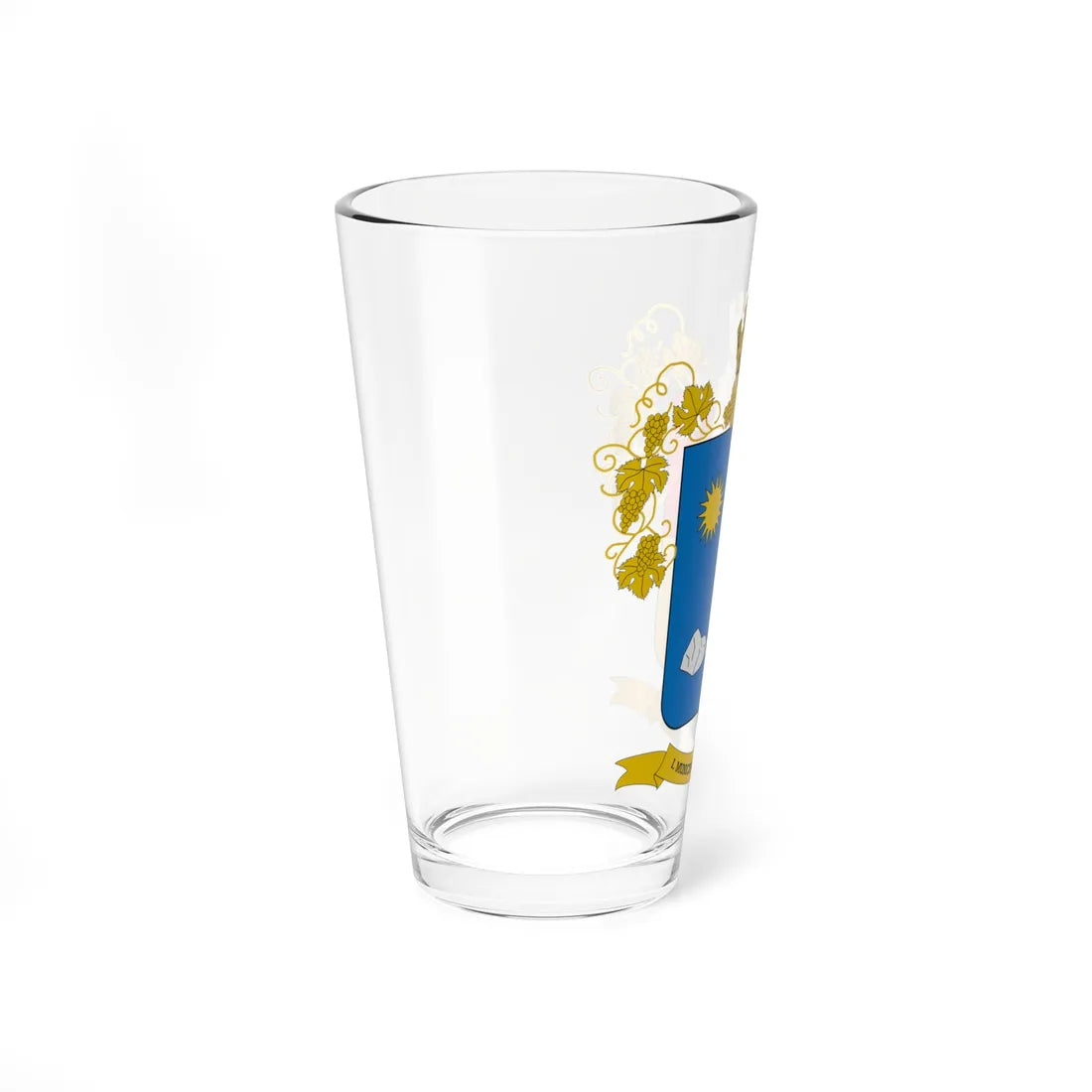 Escudo de Quilpué (Chile) (Coat of Arms) Pint Glass 16oz - Go Mug Yourself