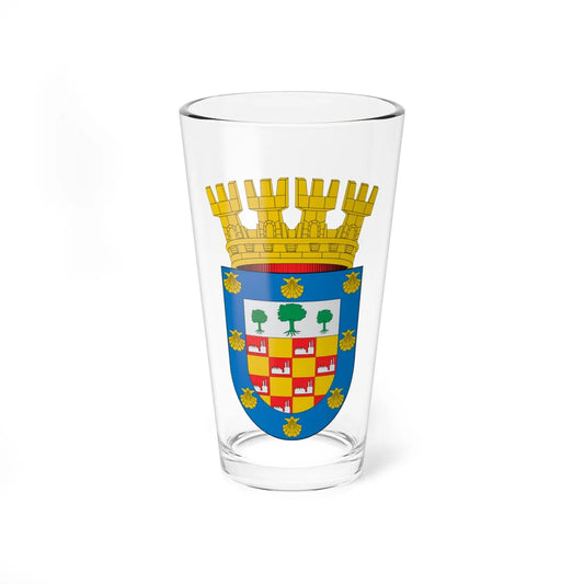 Escudo de Quinta Normal (Chile) (Coat of Arms) Pint Glass 16oz 16oz - Go Mug Yourself