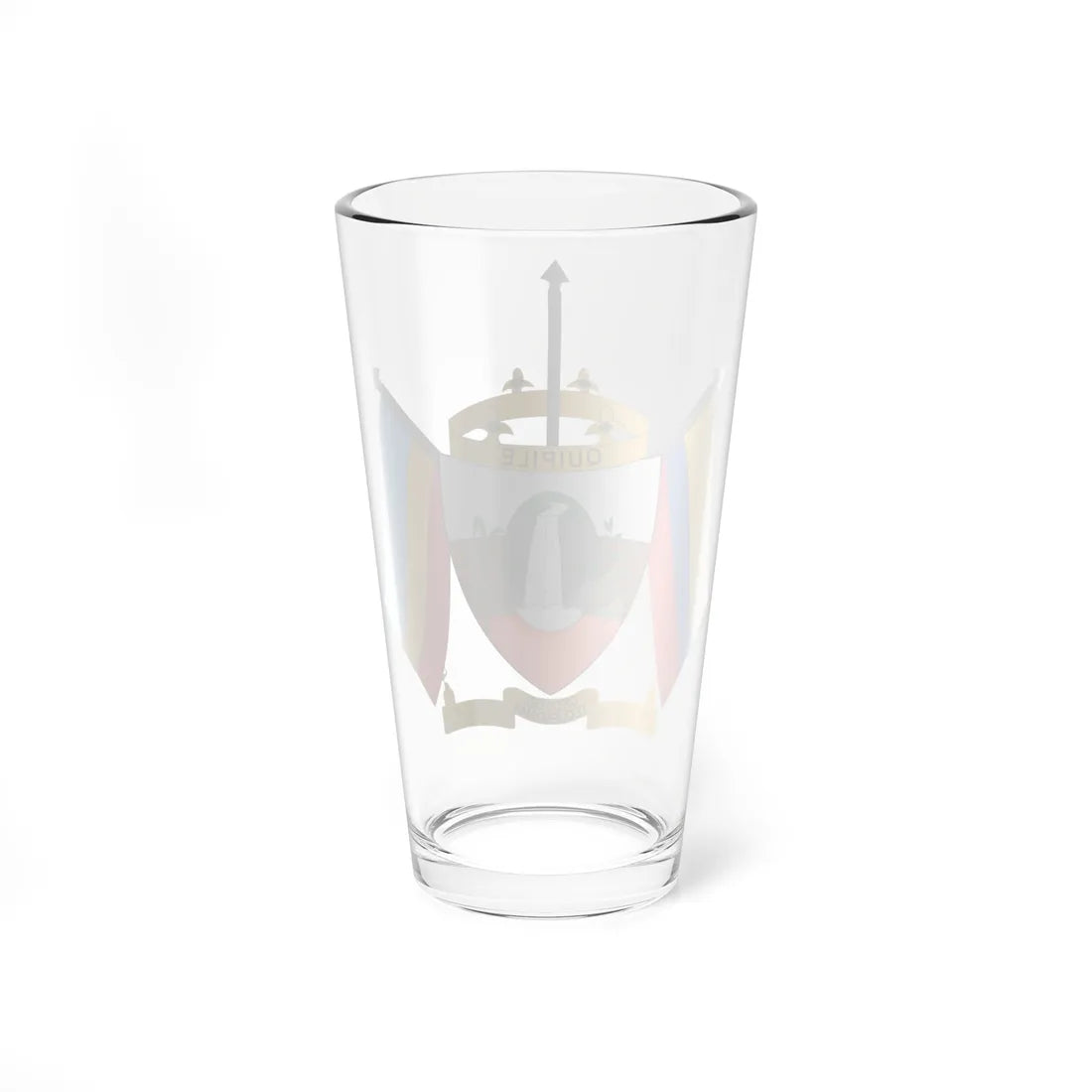 Escudo de Quipile (Colombia) (Coat of Arms) Pint Glass 16oz - Go Mug Yourself