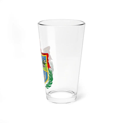 Escudo de íquira - Huila (Colombia) (Coat of Arms) Pint Glass 16oz - Go Mug Yourself
