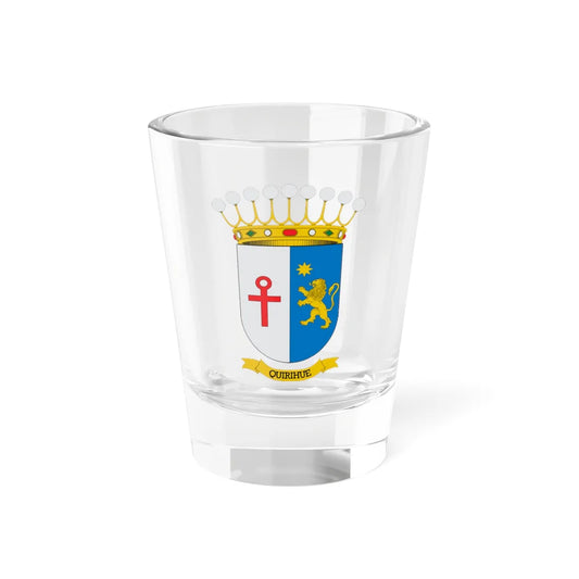 Escudo de Quirihue (Chile) (Coat of Arms) Shot Glass 1.5oz 1.5oz - Go Mug Yourself