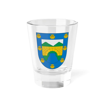 Escudo de Recoleta Chile (Chile) (Coat of Arms) Shot Glass 1.5oz 1.5oz - Go Mug Yourself