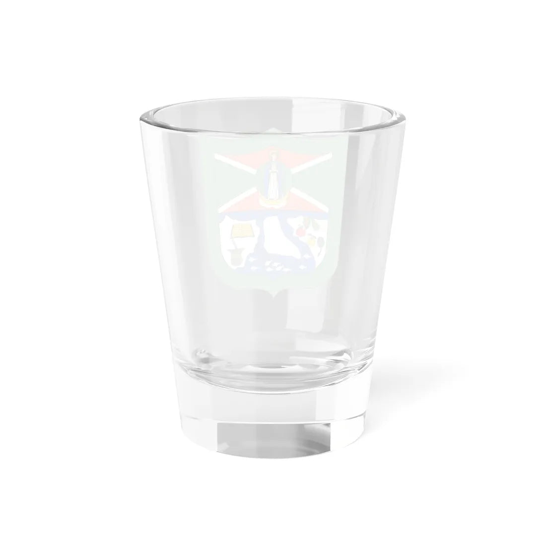 Escudo de Remolino Magdalena (Colombia) (Coat of Arms) Shot Glass 1.5oz - Go Mug Yourself