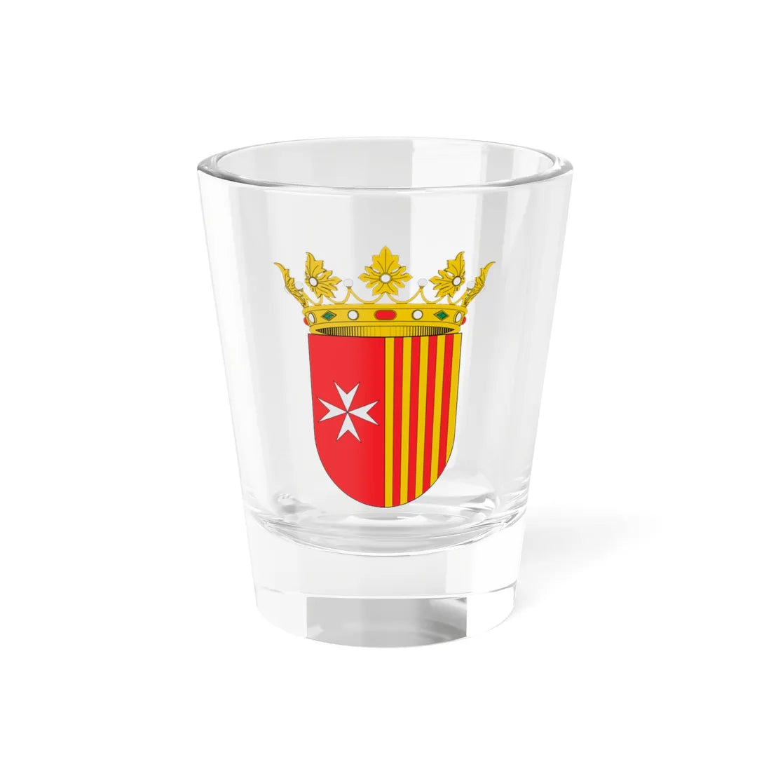 Escudo de Remolinos (Spain) (Coat of Arms) Shot Glass 1.5oz 1.5oz - Go Mug Yourself