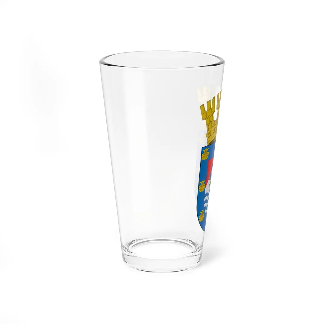 Escudo de Renca (Chile) (Coat of Arms) Pint Glass 16oz - Go Mug Yourself